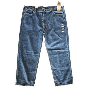 Levi's Big & Tall Men's 550 Relaxed Fit Jeans 48 x 30 NEW Medium Wash